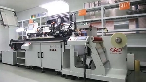 Roll-to-Roll Screen Printing Line