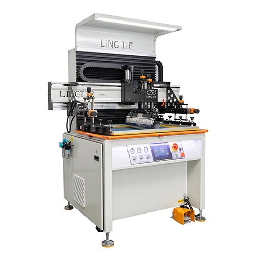 Flat Bed Screen Printing Machine