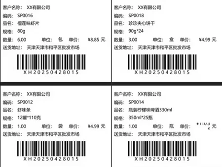 Paper labels