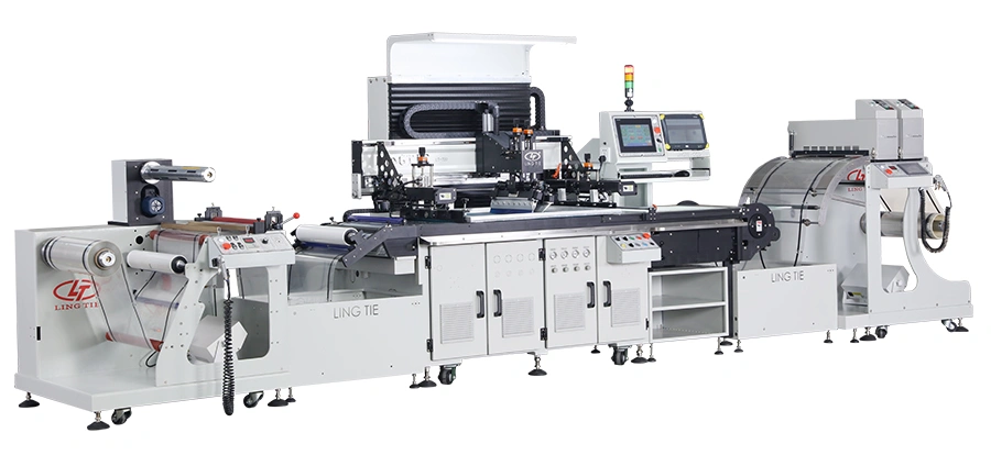 Roll-to-Roll Screen Press