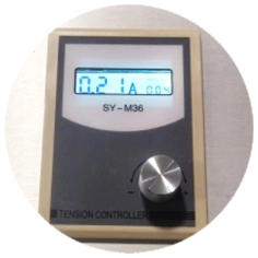 Semi-automatic electromagnetic tension control