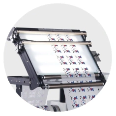 Sloped inspection table