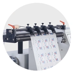 Razor-blade slitting