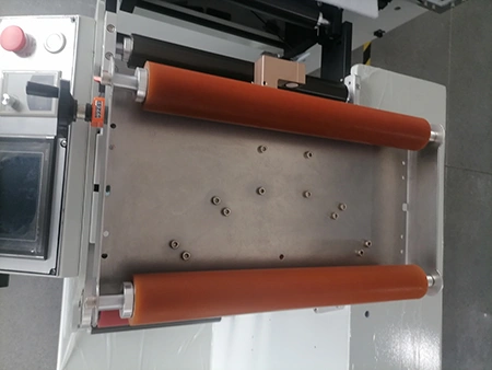 Rubber-coated rollers